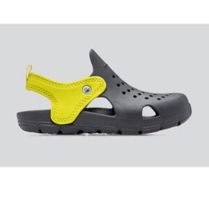 Joybees C12 Charcoal/Citrus Tatum River‎ Creek Pull-On Sandal